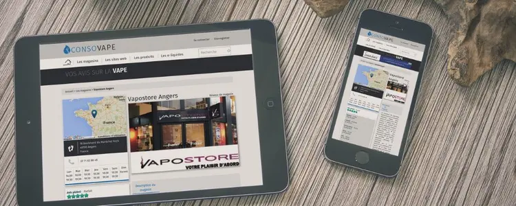 Consovape - site de comparatif