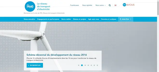 RTE - Page d’accueil